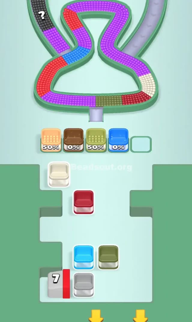 Beads Out Level 870 Solution 2