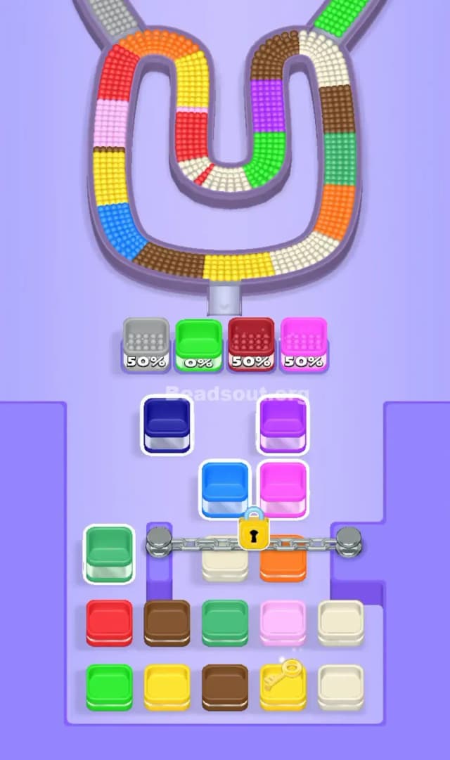 Beads Out Level 201 Solution 1