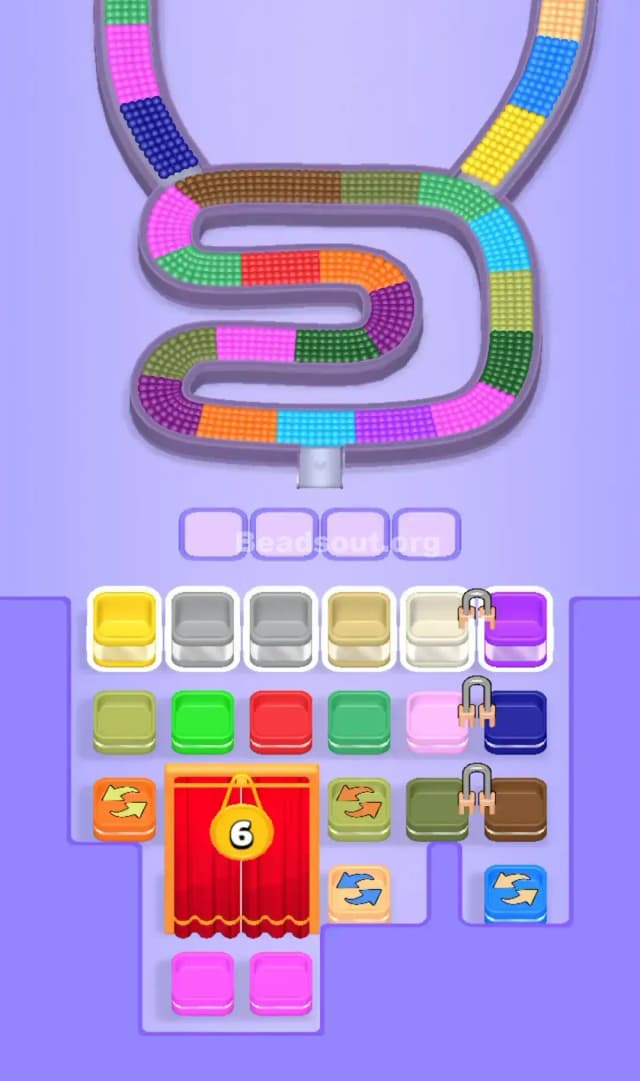 Beads Out Level 549 Gameplay