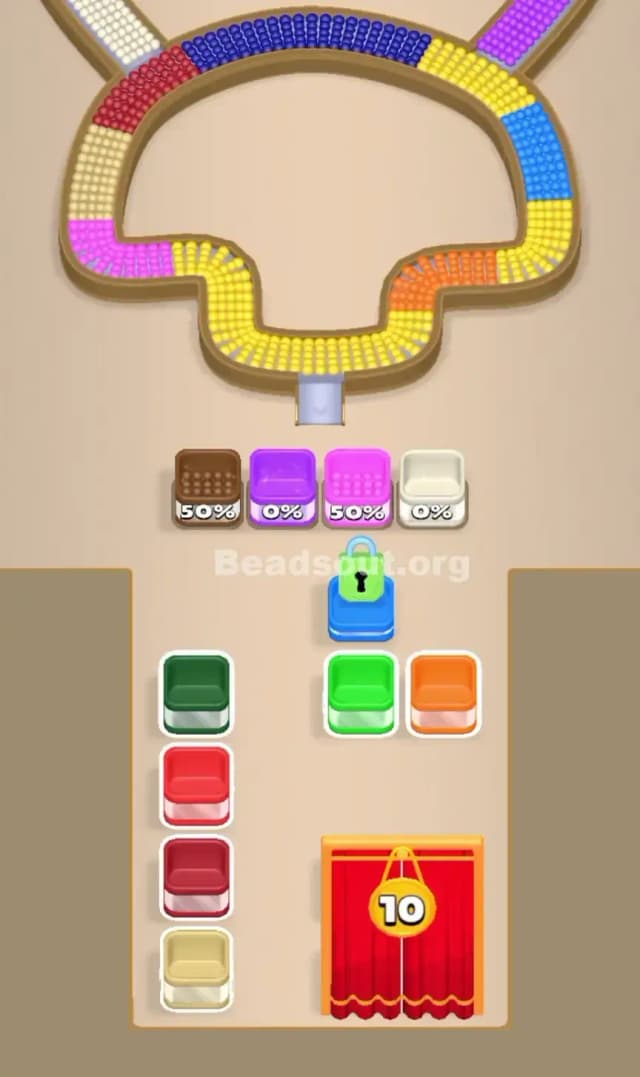 Beads Out Level 262 Solution 1
