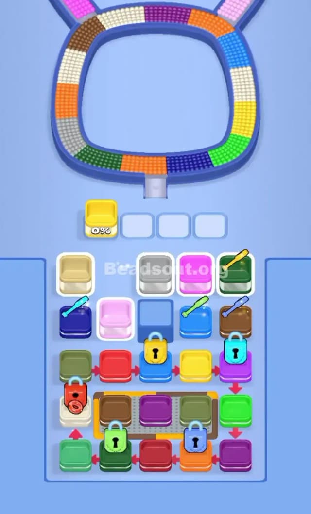 Beads Out Level 664 Gameplay