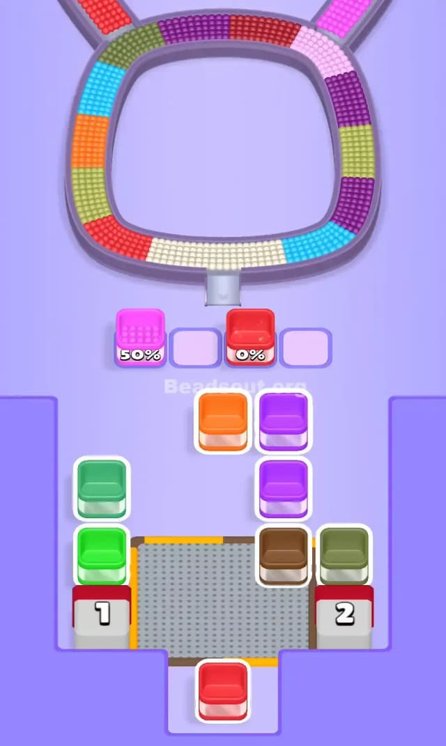 Beads Out Level 875 Solution 2