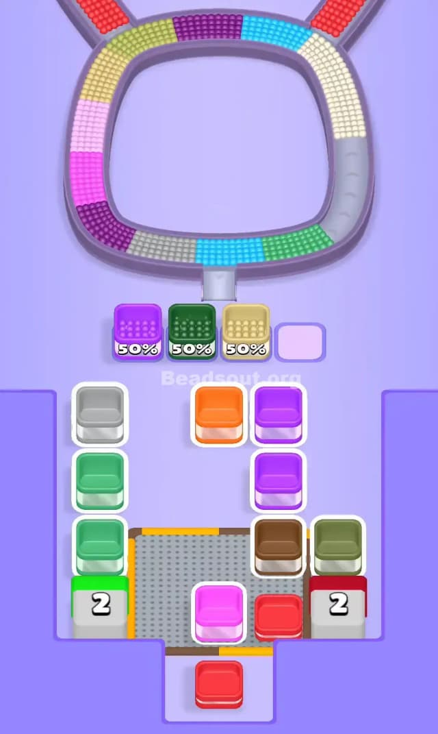 Beads Out Level 875 Solution 1