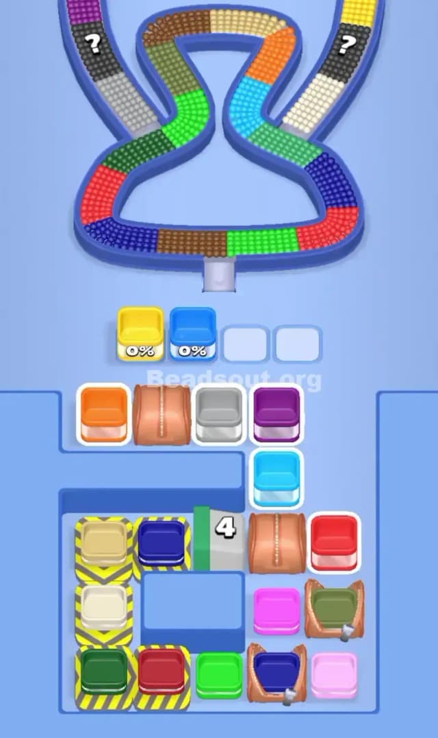 Beads Out Level 493 Gameplay