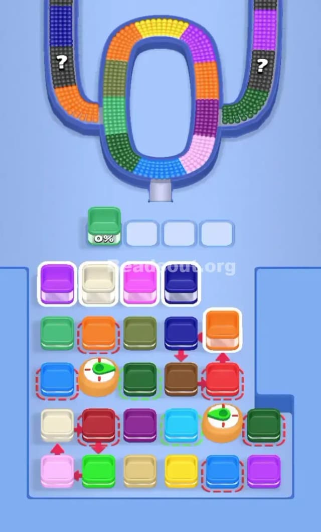 Beads Out Level 676 Gameplay