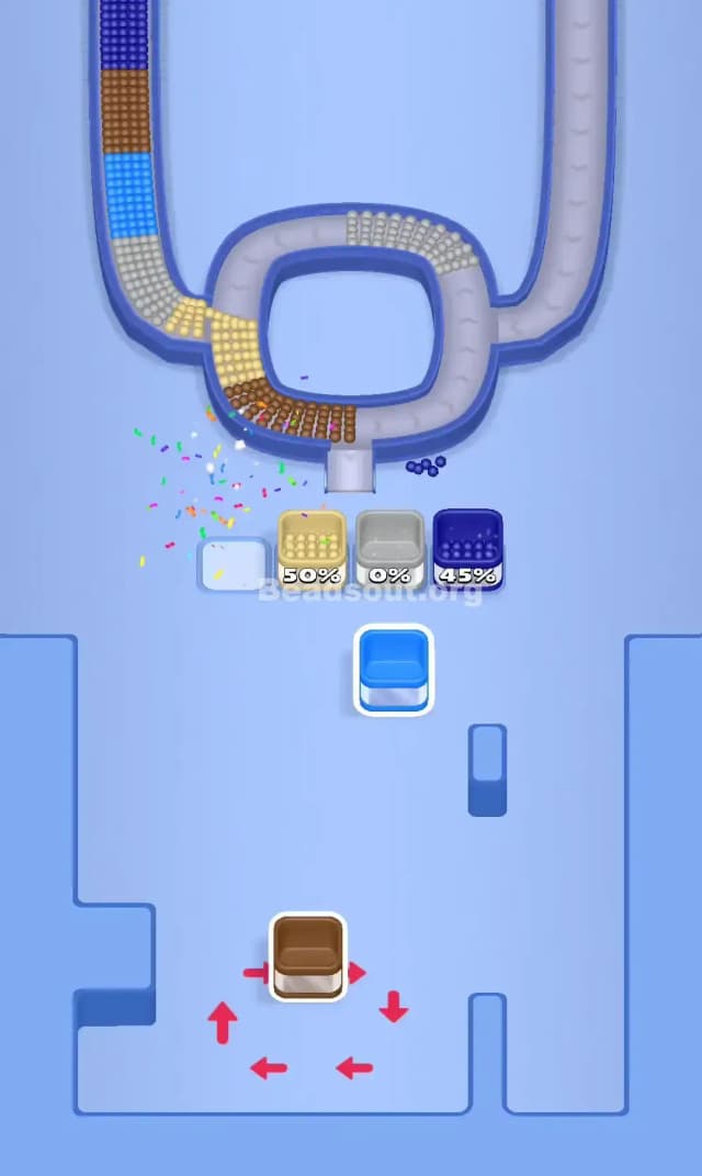 Beads Out Level 709 Solution 3