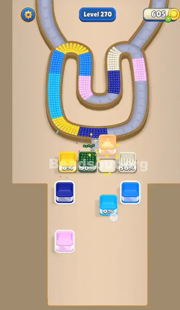 Beads Out Level 270 Solution 3