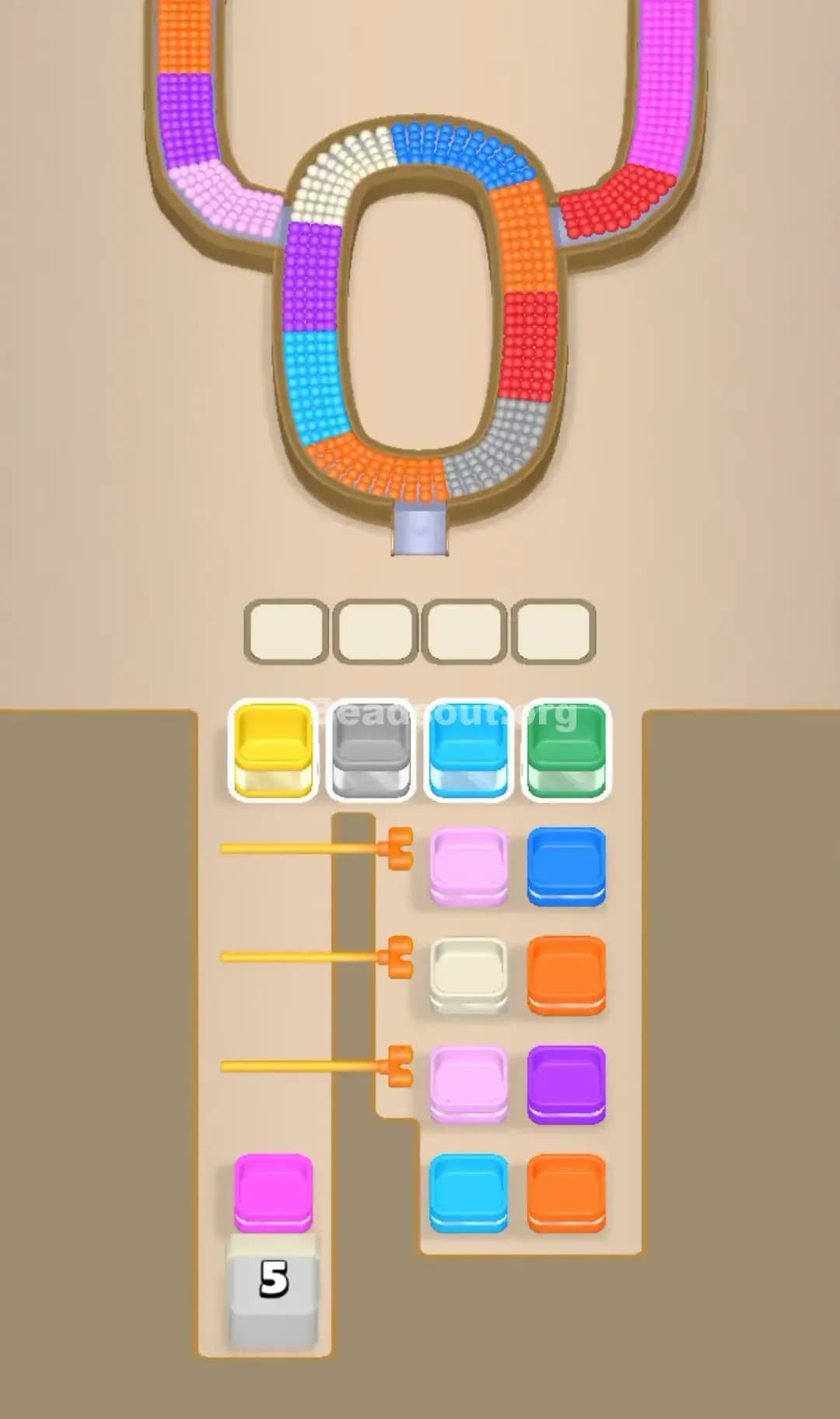 Beads Out Level 144 Screenshot