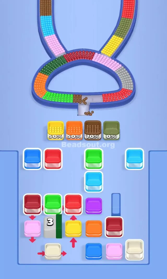 Beads Out Level 743 Solution 1