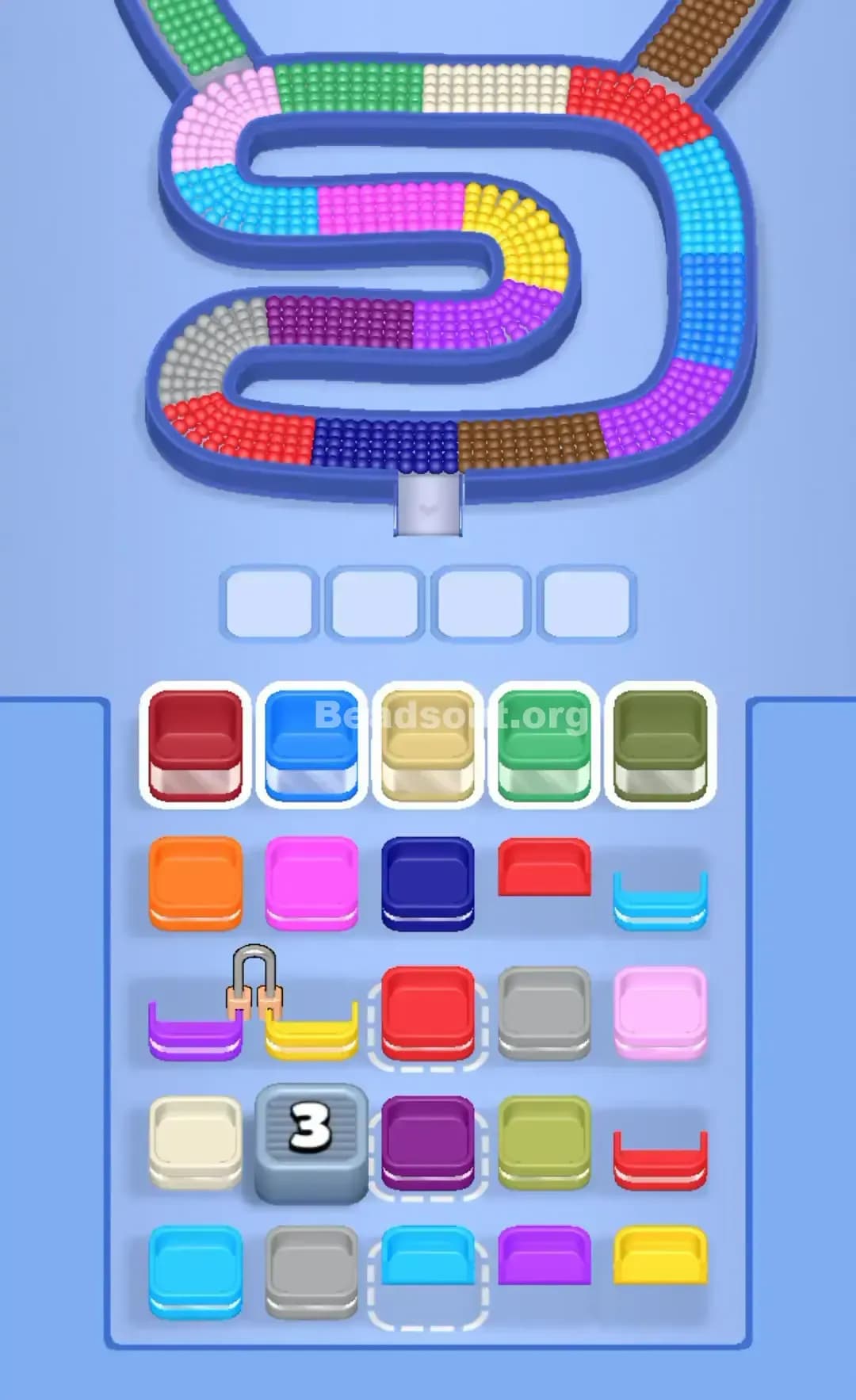 Beads Out Level 597 Screenshot
