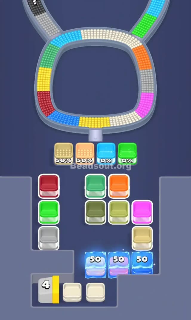 Beads Out Level 813 Solution 1