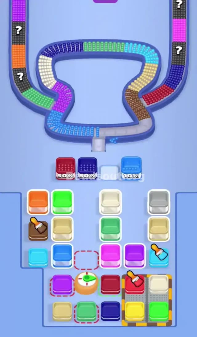 Beads Out Level 704 Solution 1