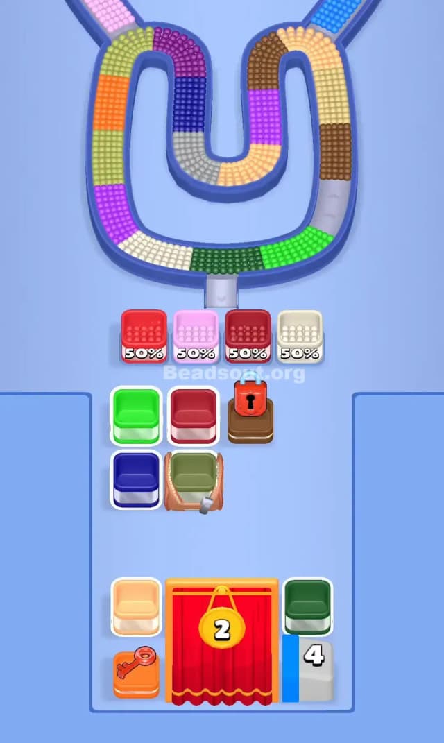 Beads Out Level 888 Solution 1