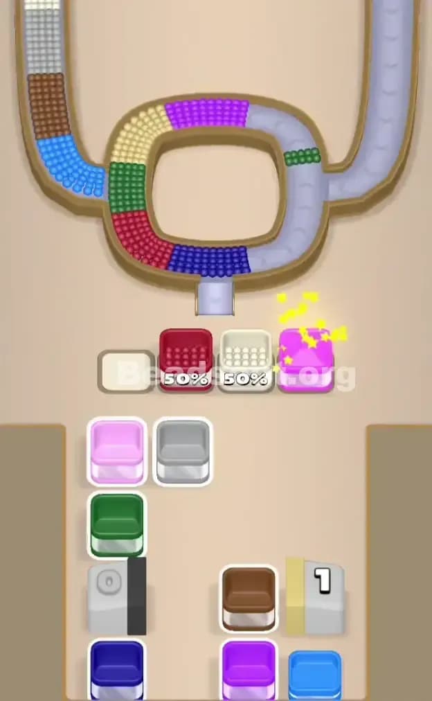 Beads Out Level 85 Solution 2