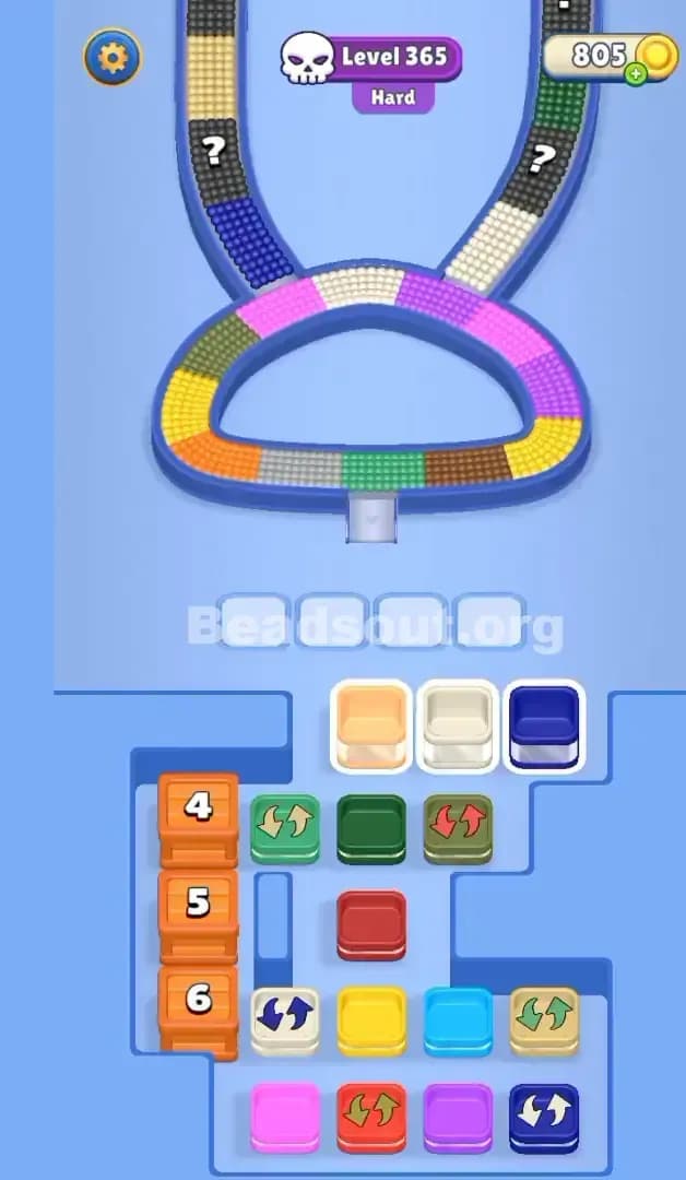 Beads Out Level 365 Gameplay