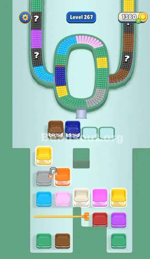 Beads Out Level 267 Solution 1