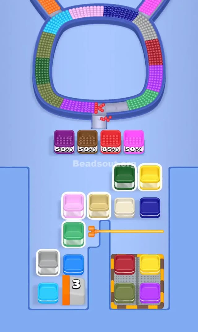 Beads Out Level 810 Solution 1