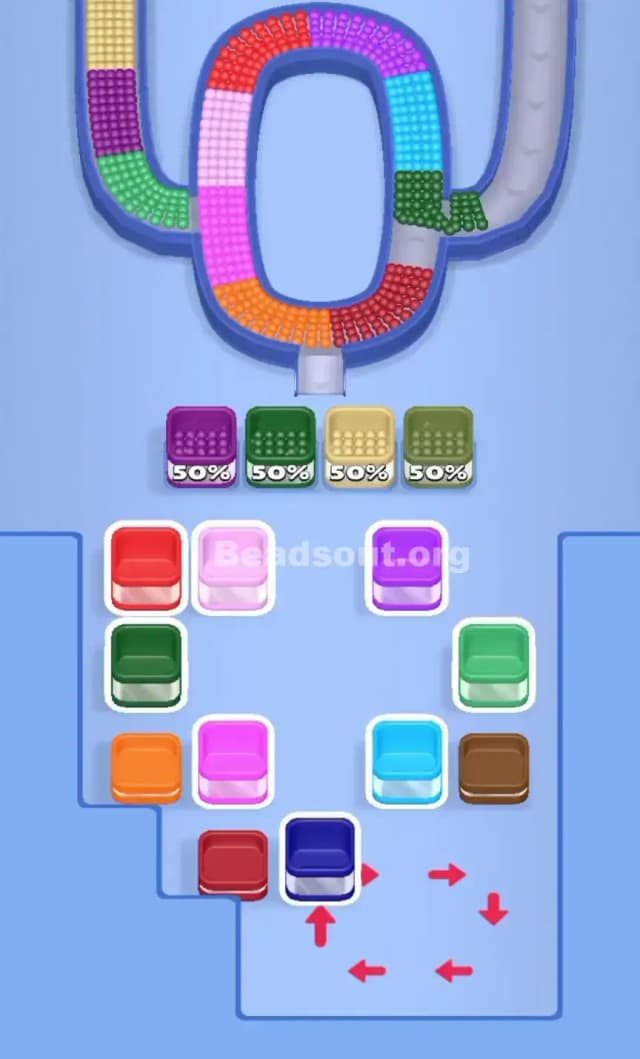 Beads Out Level 651 Solution 2