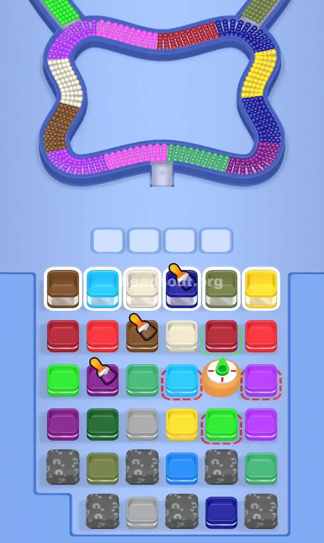 Beads Out Level 710 Screenshot