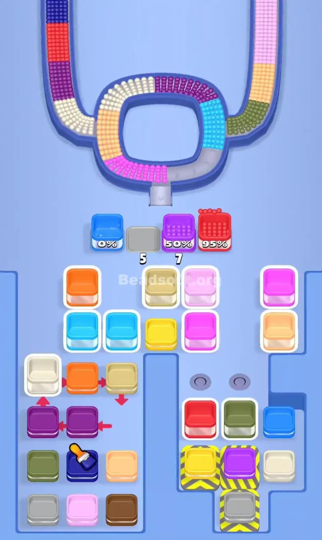 Beads Out Level 725 Solution 1