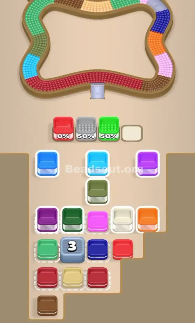 Beads Out Level 580 Solution 1