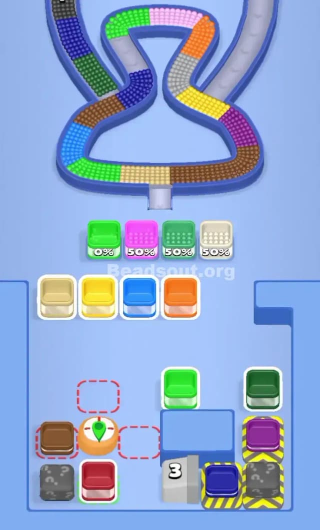 Beads Out Level 620 Solution 2