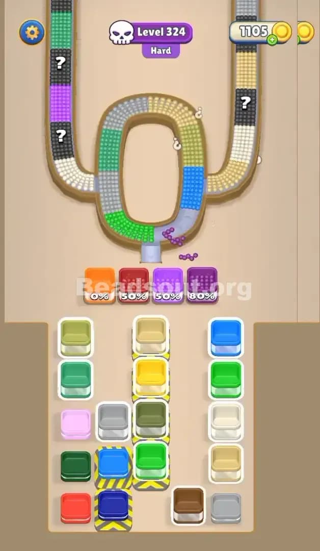 Beads Out Level 324 Solution 1