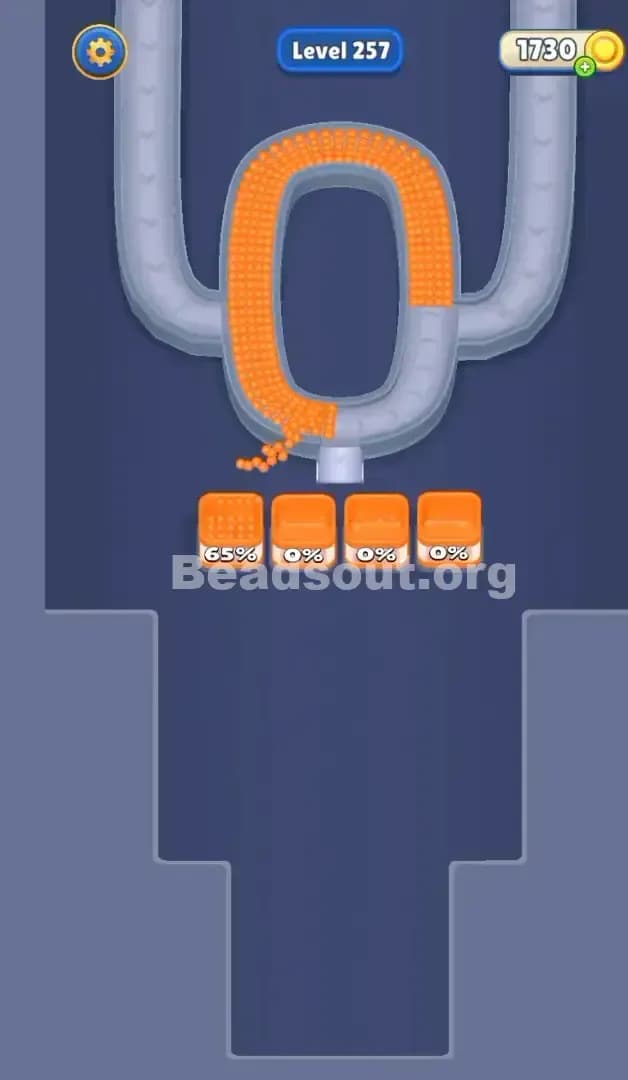 Beads Out Level 257 Solution 3