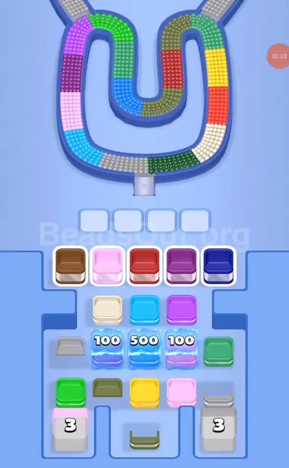 Beads Out Level 550 Gameplay