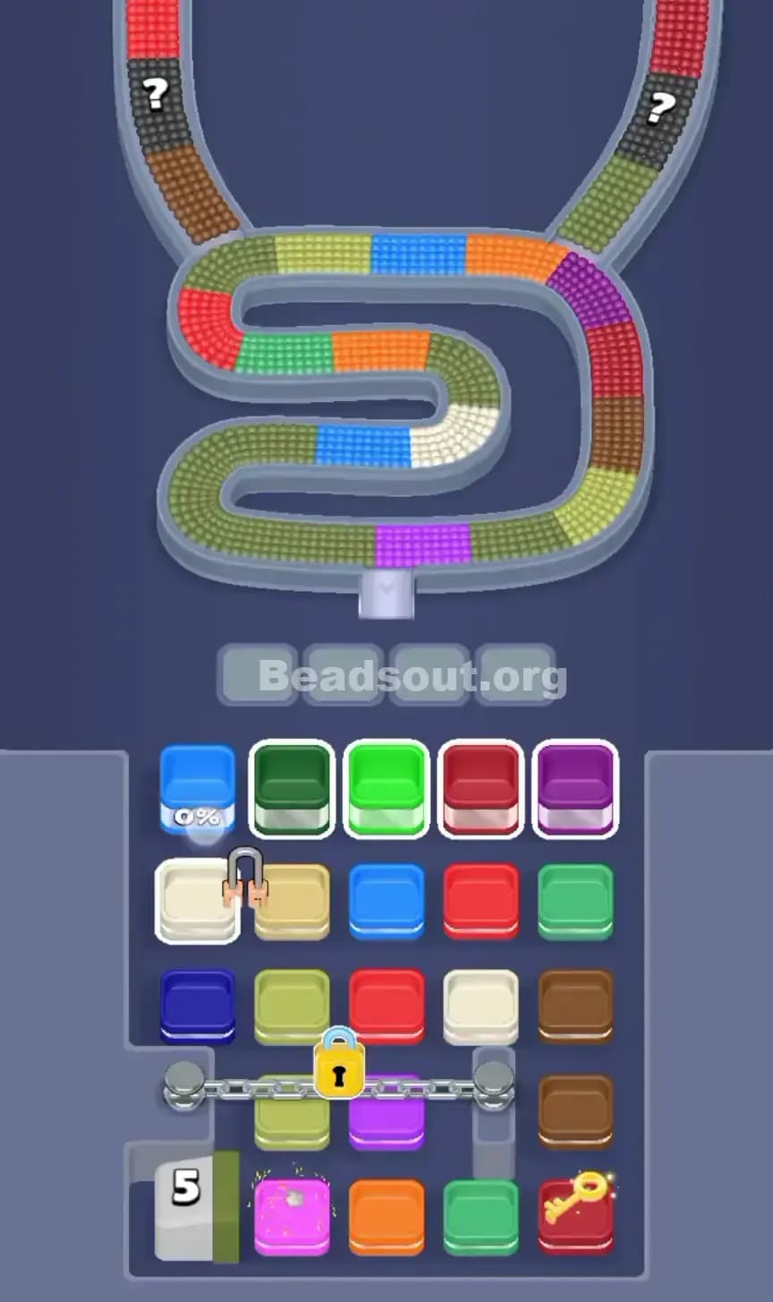 Beads Out Level 215 Screenshot