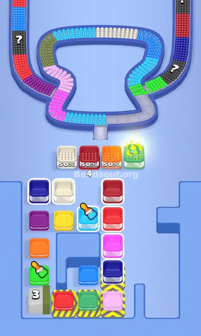 Beads Out Level 706 Solution 1