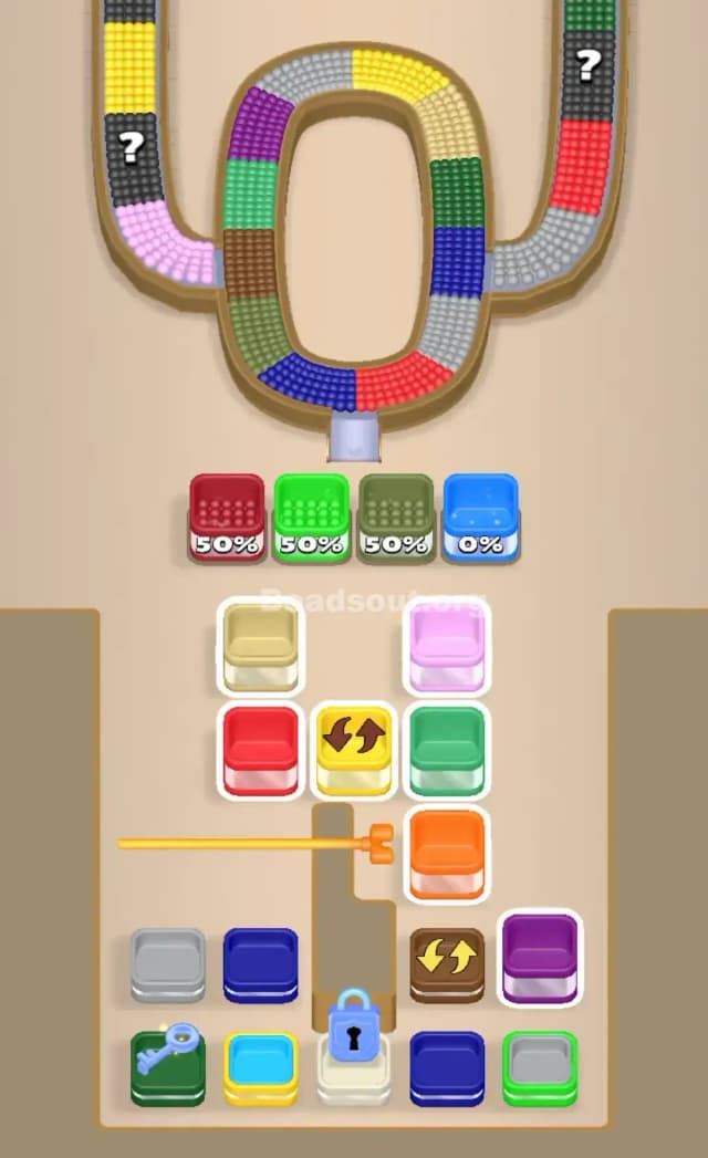 Beads Out Level 612 Solution 1