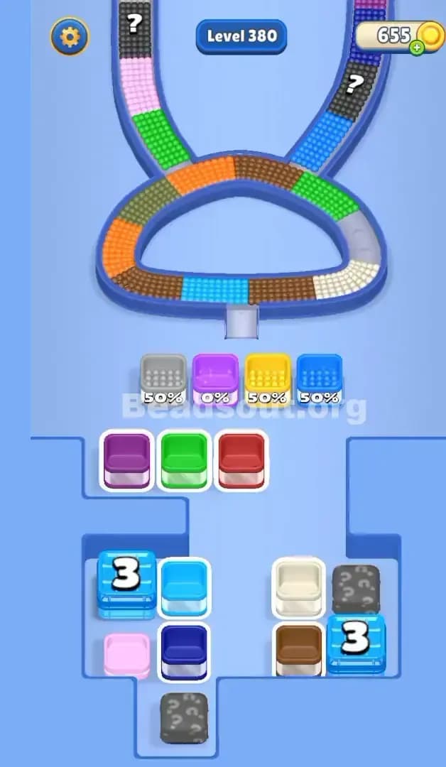 Beads Out Level 380 Gameplay