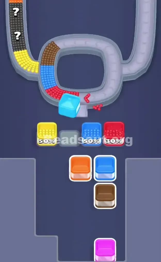 Beads Out Level 55 Solution 2