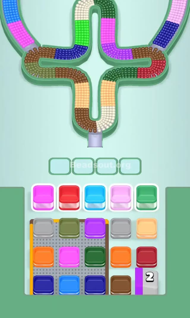 Beads Out Level 869 Gameplay