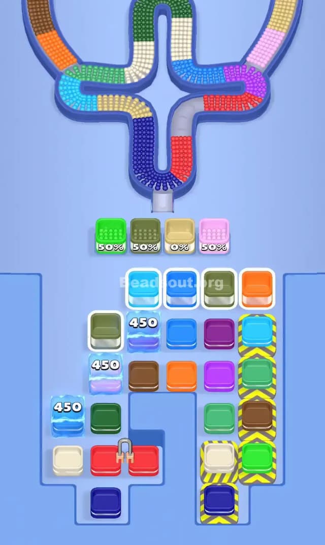 Beads Out Level 711 Solution 1