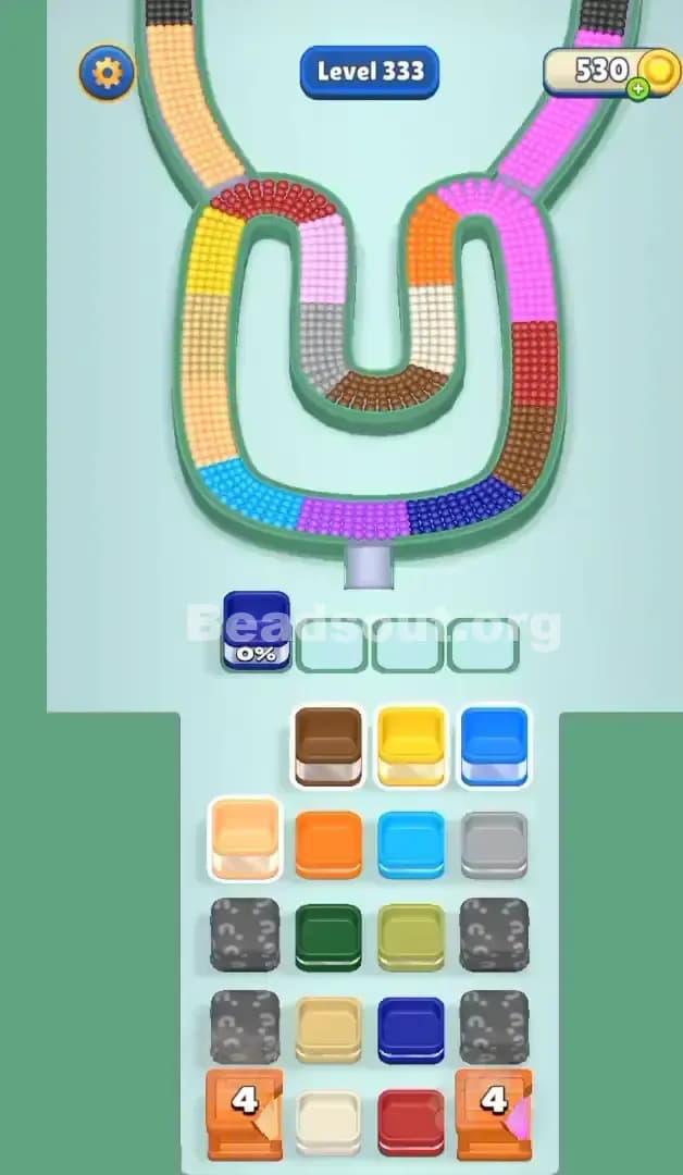 Beads Out Level 333 Screenshot