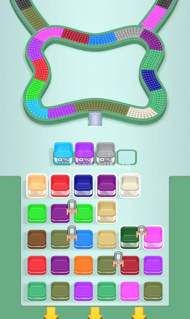 Beads Out Level 841 Gameplay