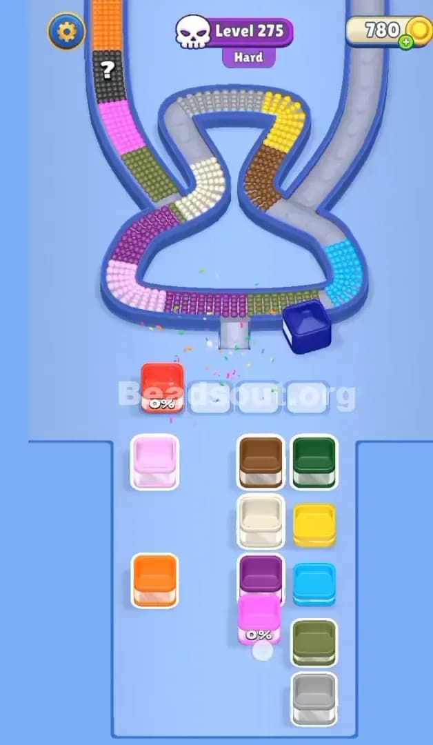 Beads Out Level 275 Solution 2