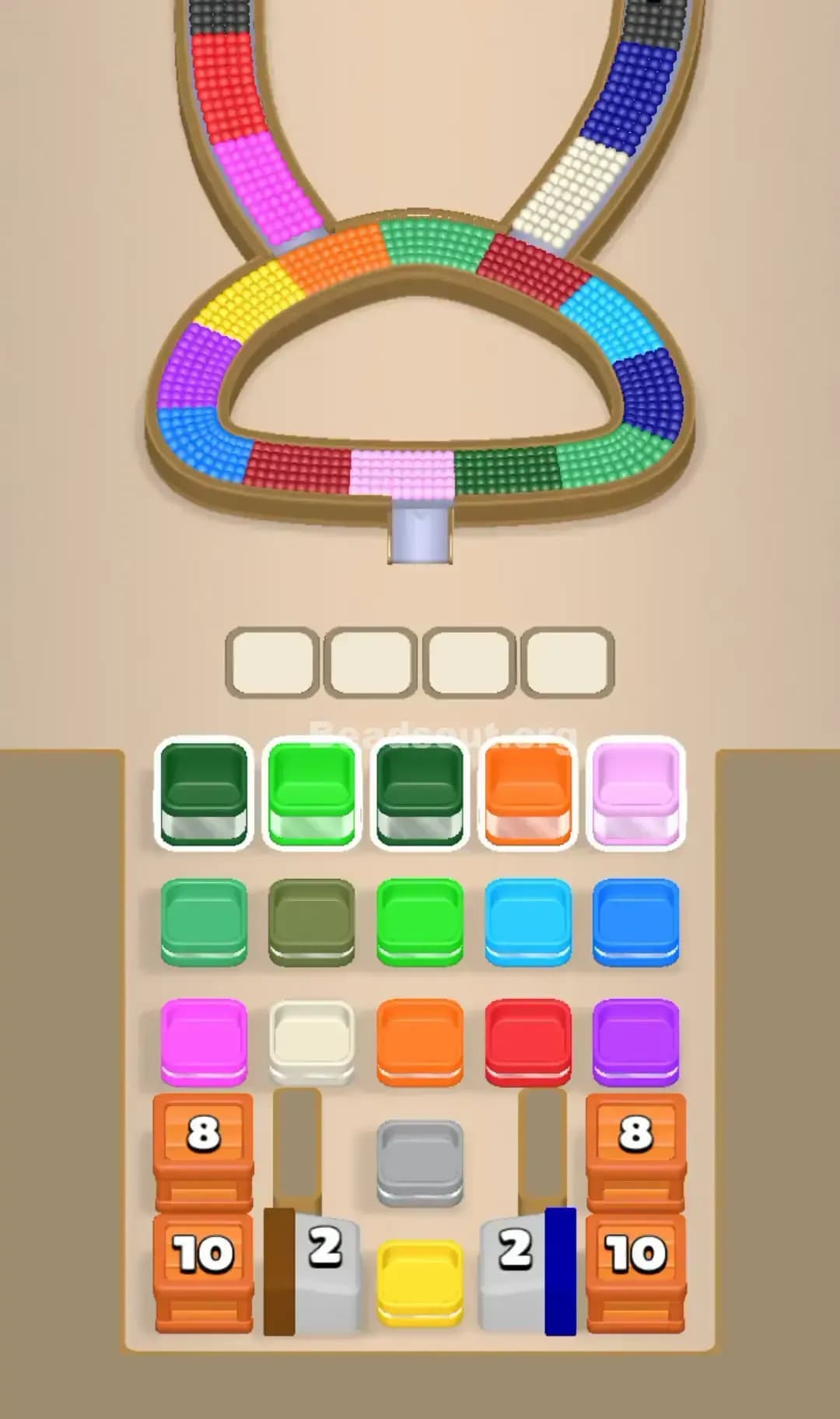 Beads Out Level 199 Screenshot