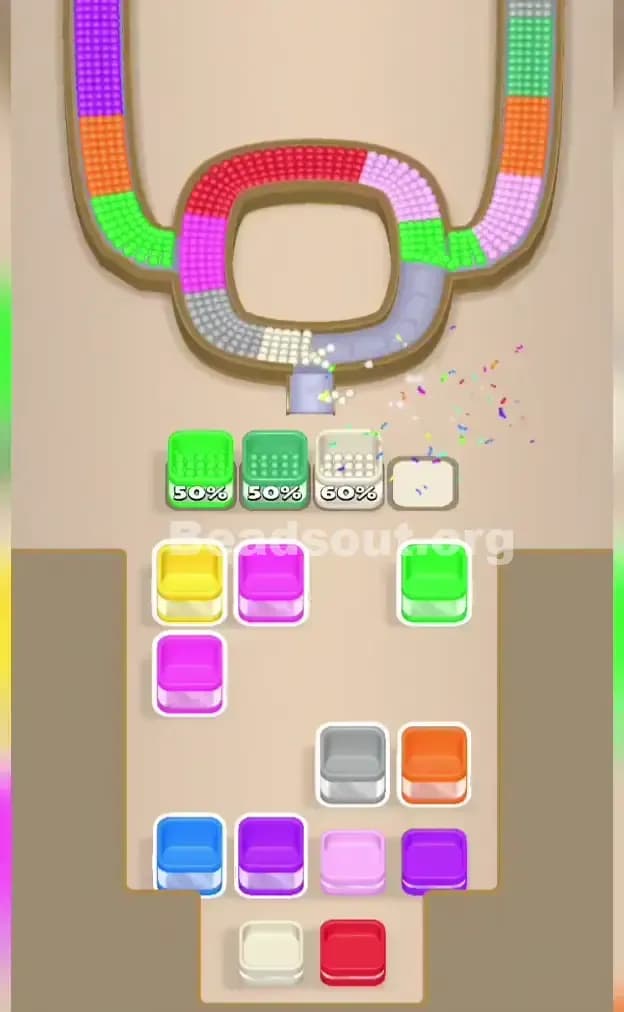 Beads Out Level 105 Solution 1