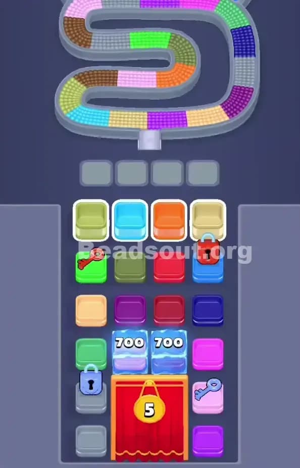 Beads Out Level 844 Gameplay