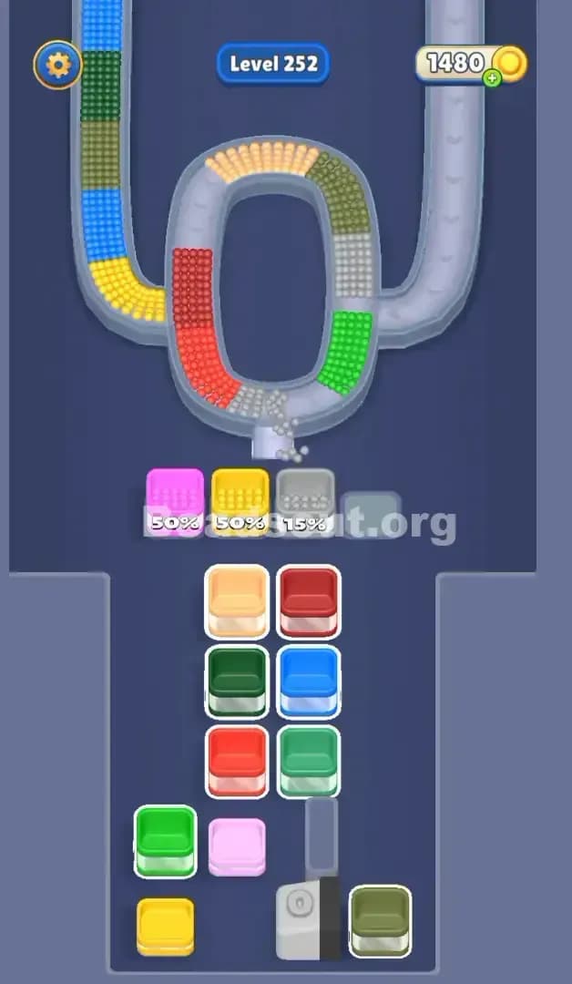 Beads Out Level 252 Solution 2