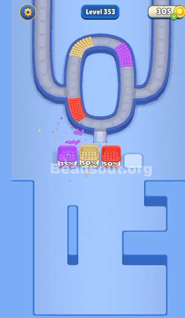 Beads Out Level 353 Solution 3