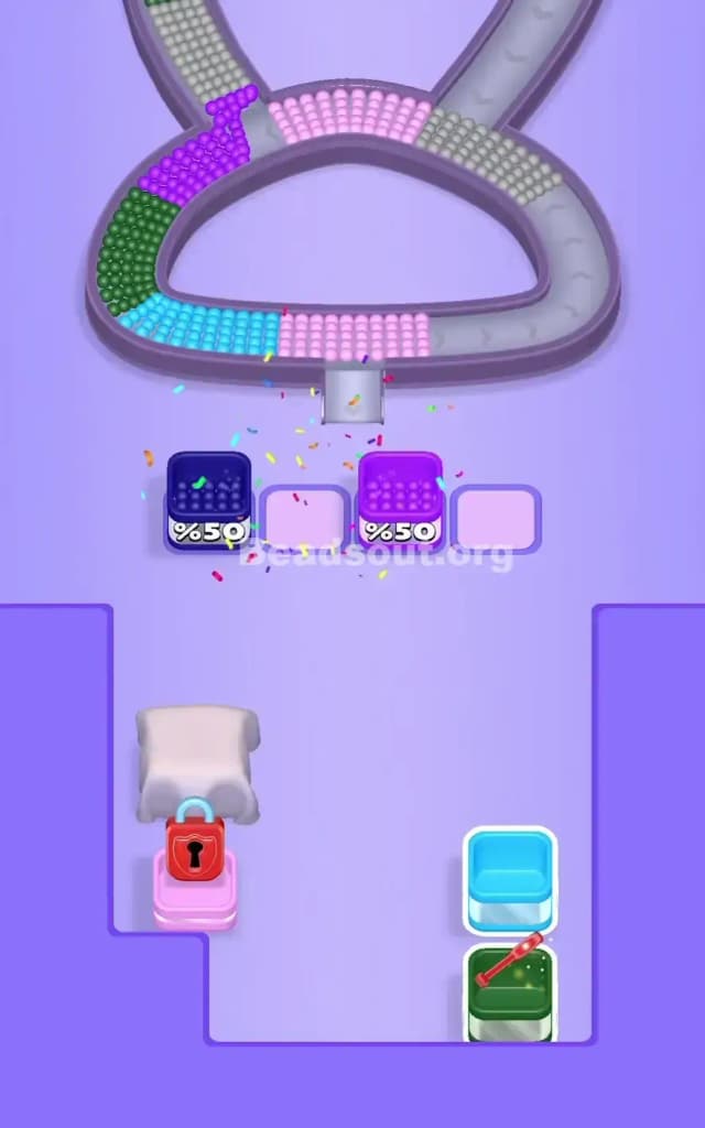 Beads Out Level 240 Solution 3