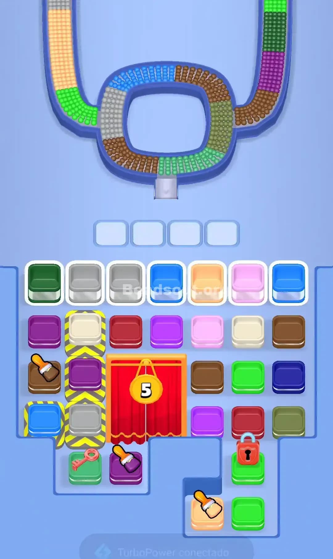 Beads Out Level 729 Screenshot