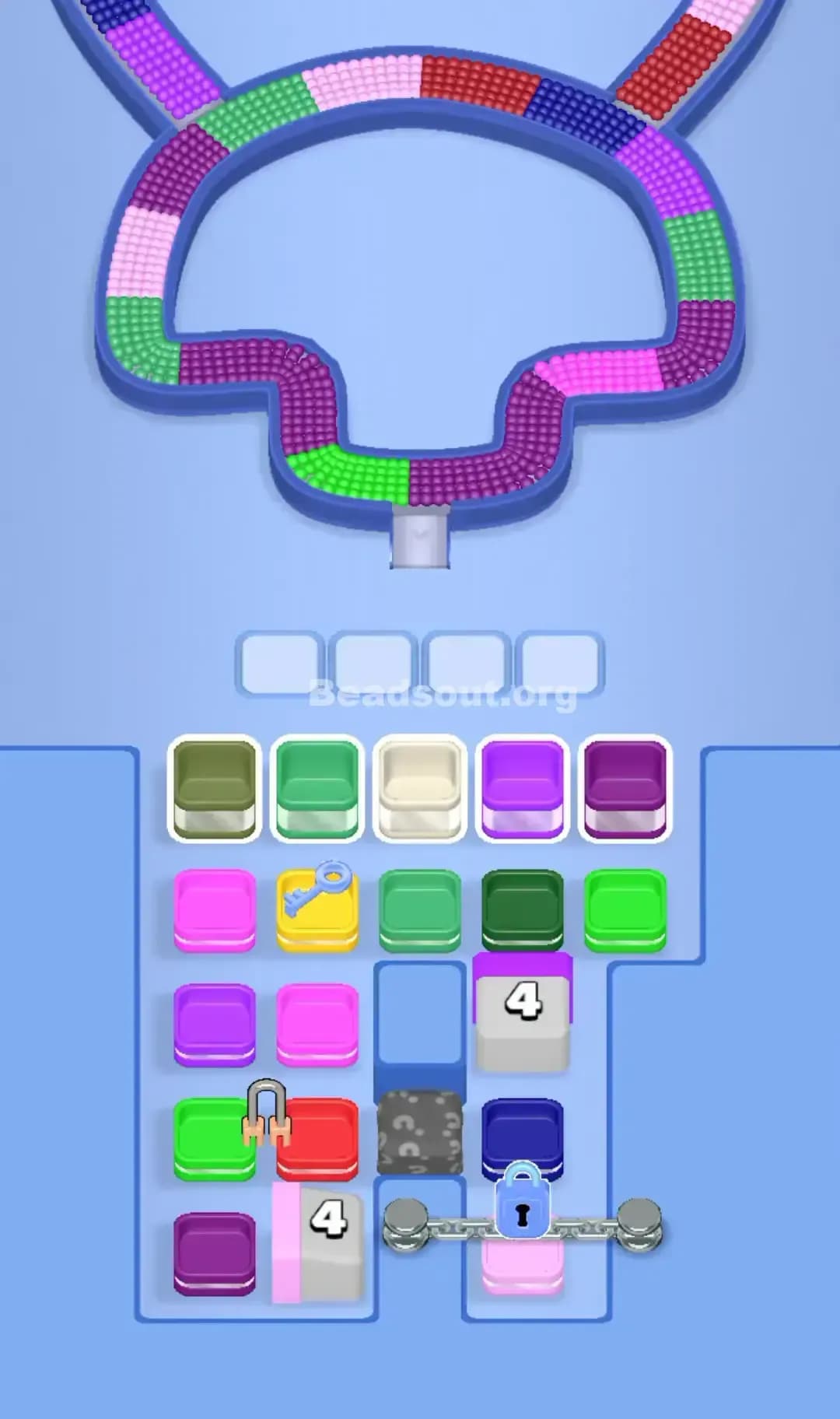 Beads Out Level 204 Screenshot