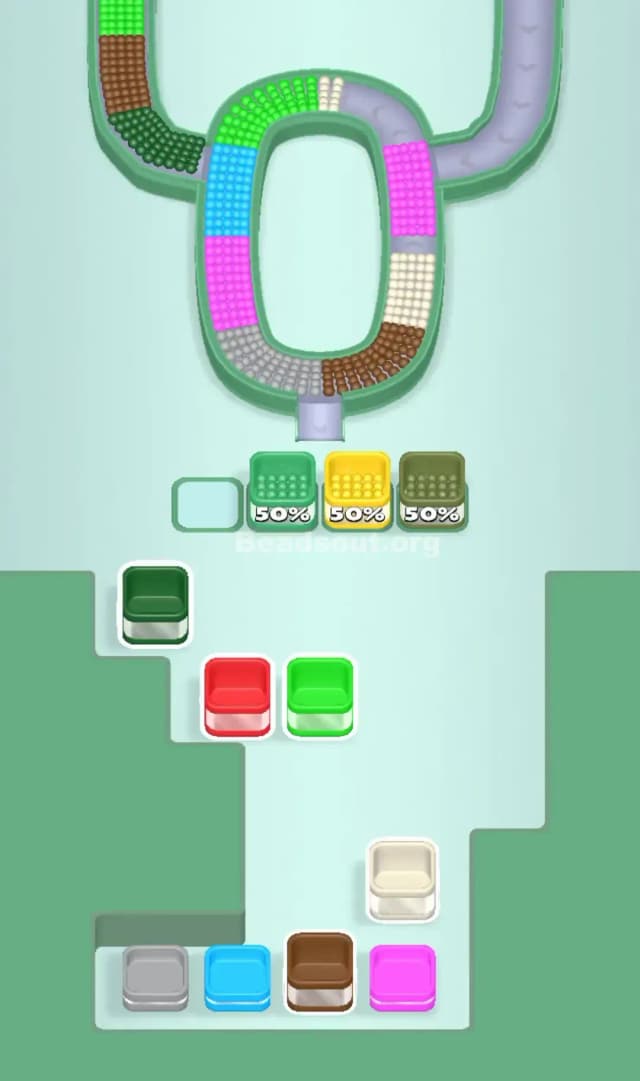 Beads Out Level 54 Solution 2