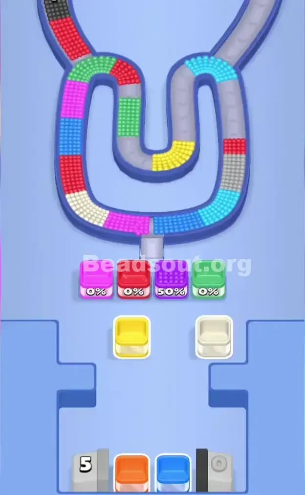 Beads Out Level 127 Solution 2