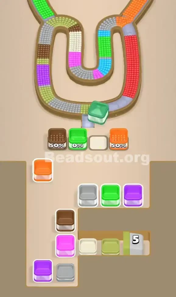 Beads Out Level 43 Solution 1